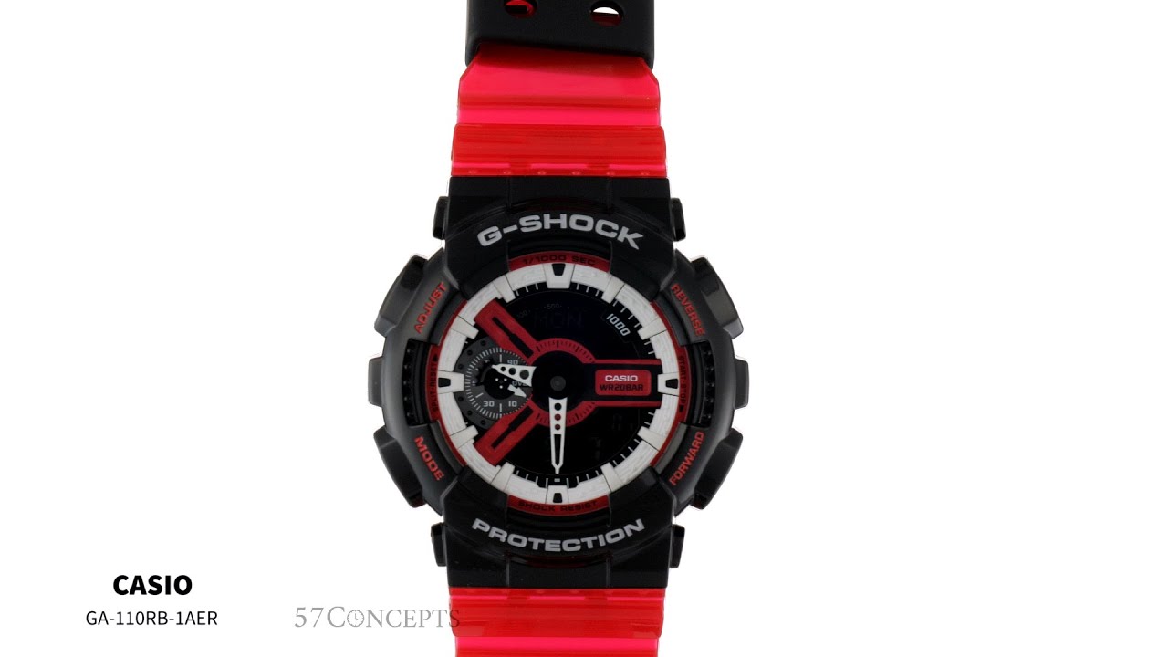 G-SHOCK GA-110RB-1AER Original Black and Red &bull; Zegarek męski