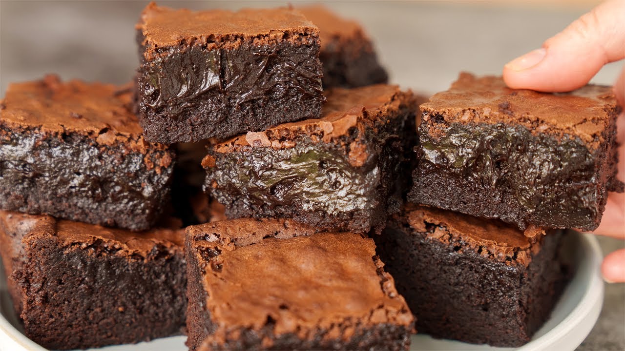 I finally mastered FUDGY BROWNIES! I won't need another brownie recipe again