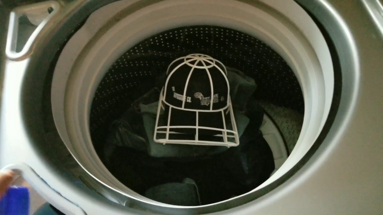 Wash test on printed ball caps with plastisol heat transfers