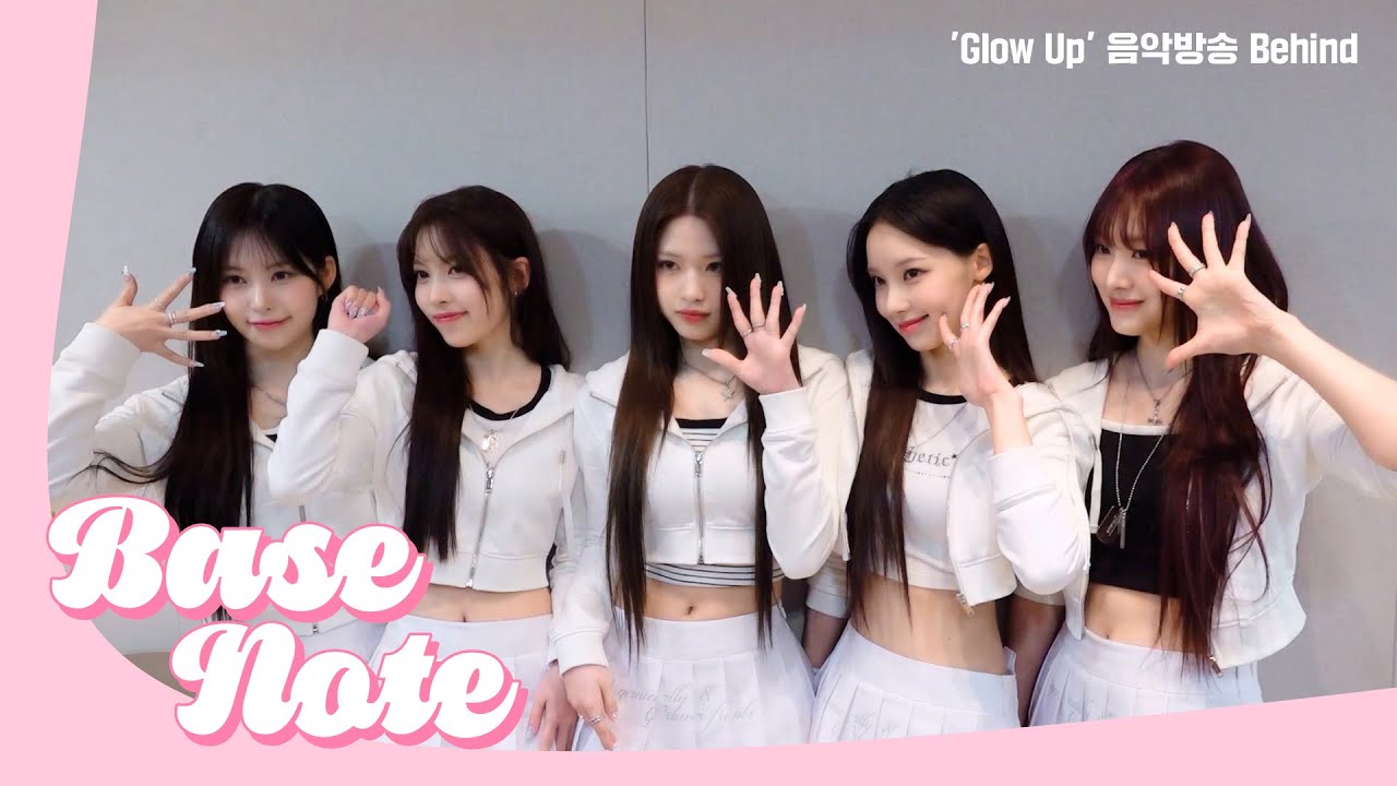 [BASE NOTES] RESCENE (리센느) 'Glow Up' 음악방송 Behind