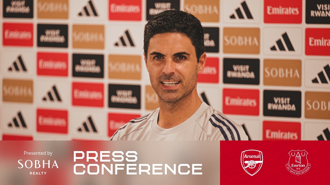 PRESS CONFERENCE | Mikel Arteta on Everton | Updates on Odegaard and Trossard | Premier League | EPL