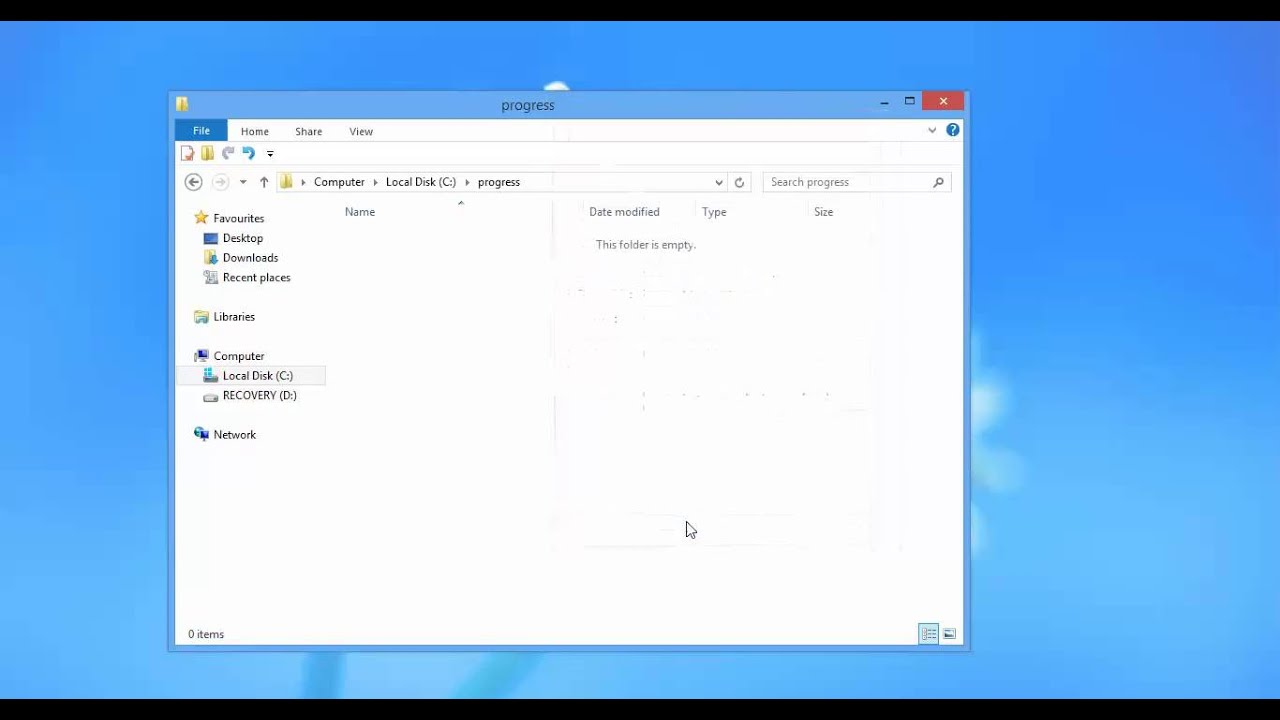 How to hide or unhide a file or folder in windows 8