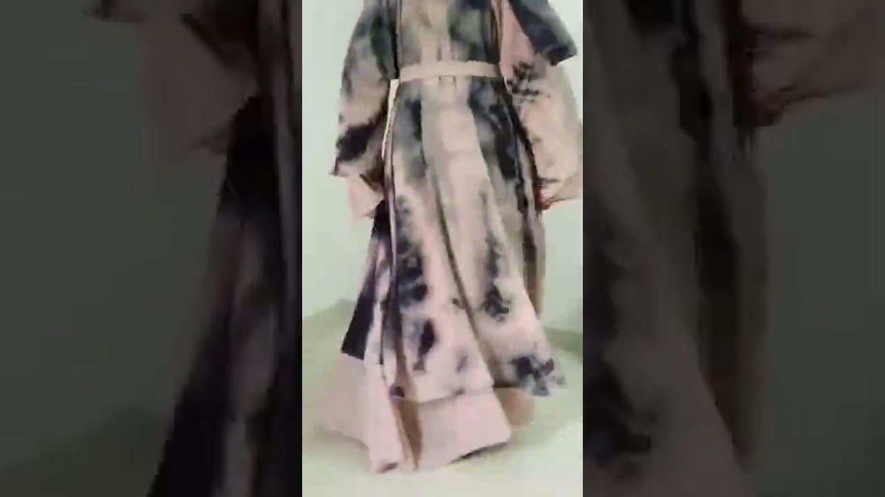 😍 beautiful Georgette Abaya  #shortvideo #abayacollections