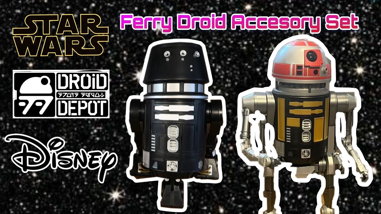 STAR WARS Galaxy’s Edge DROID DEPOT Ferry Droid Accessory Set | CUSTOMISE YOUR DROID FOR $14.99!