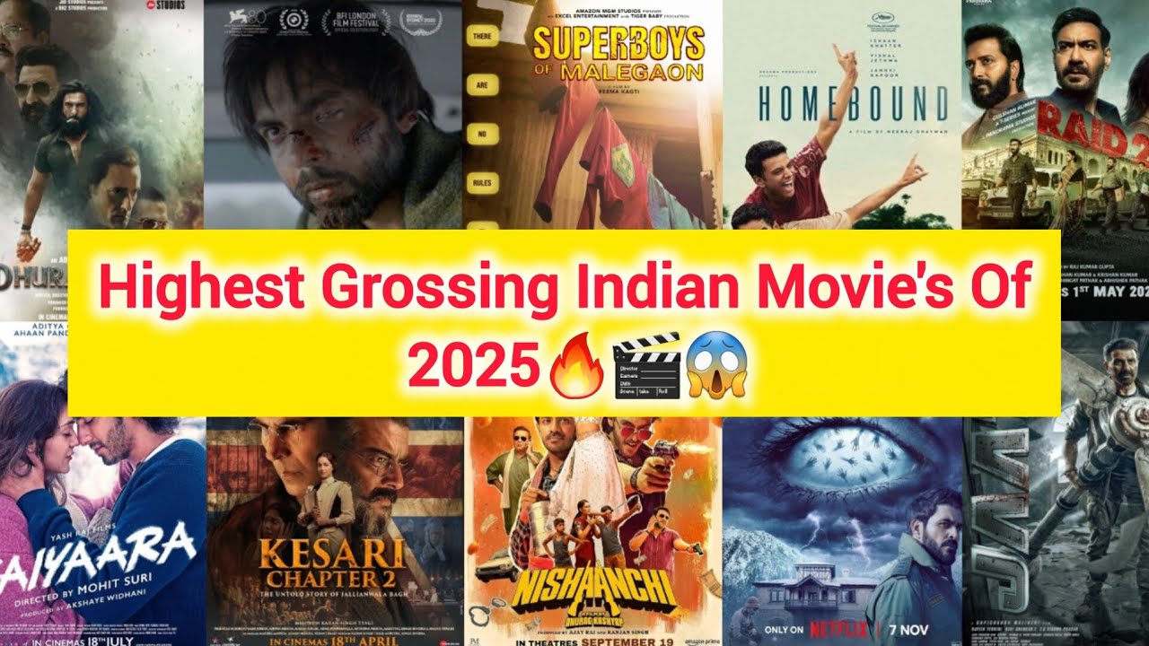 2025 Top 5 Hit List Movie's🔥🎬 | Pk Creation | 