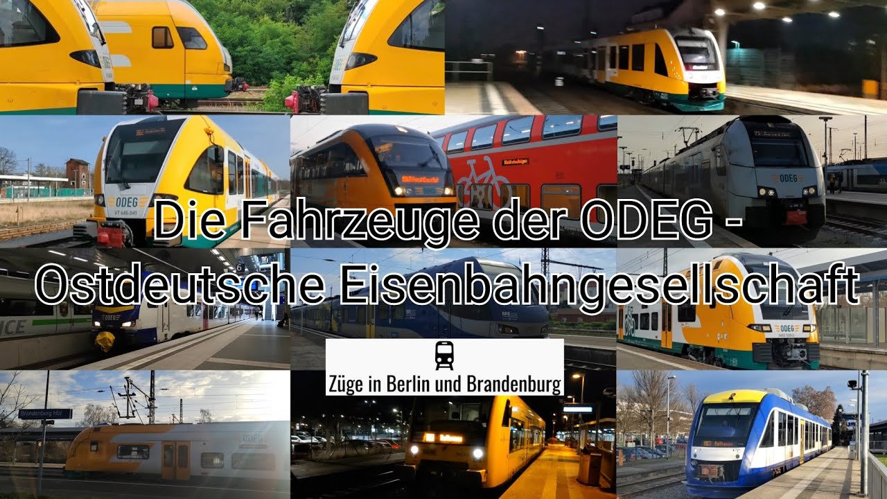 VORSTELLUNG: Fahrzeuge der ODEG - Ostdeutschen Eisenbahngesellschaft mbH