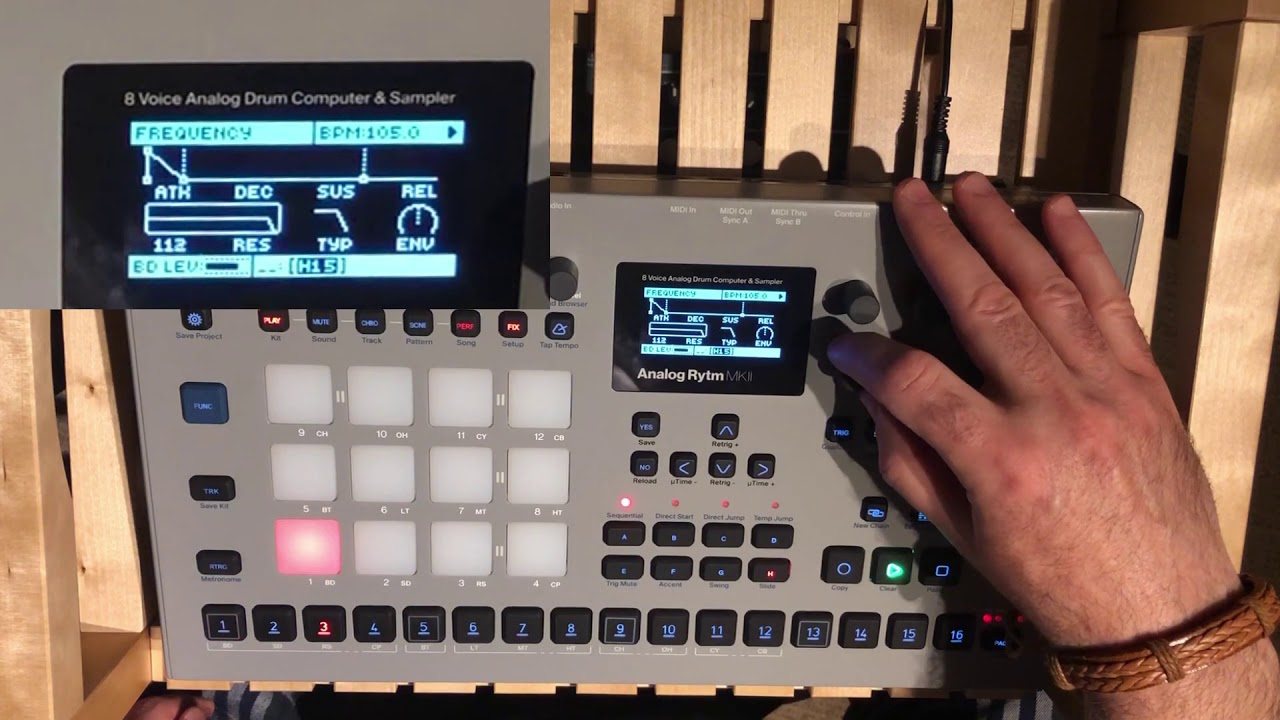 Elektron Analog Rytm MKii Classic BD Demo