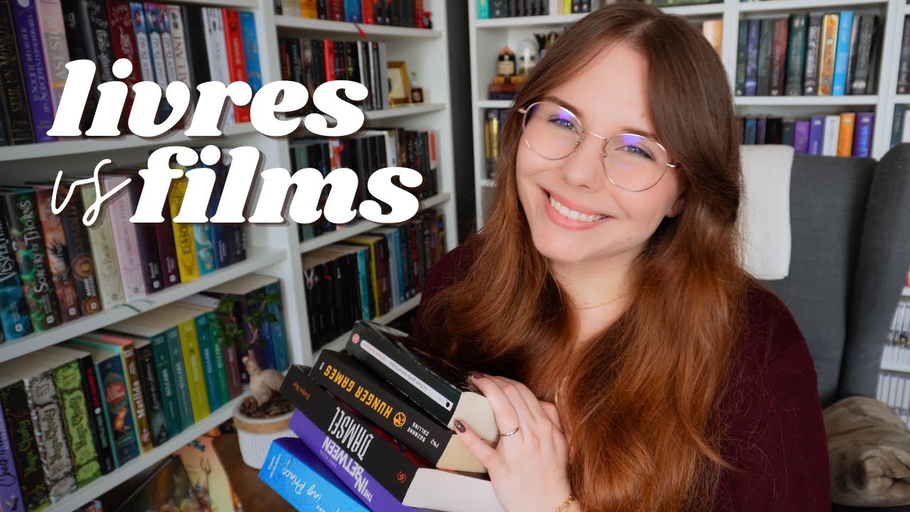 5 LIVRES et leurs ADAPTATIONS en séries ou films
