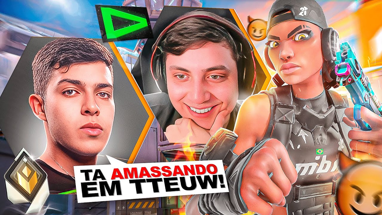 TUYZ e SAADHAK ficaram impressionados comigo nesta partida...