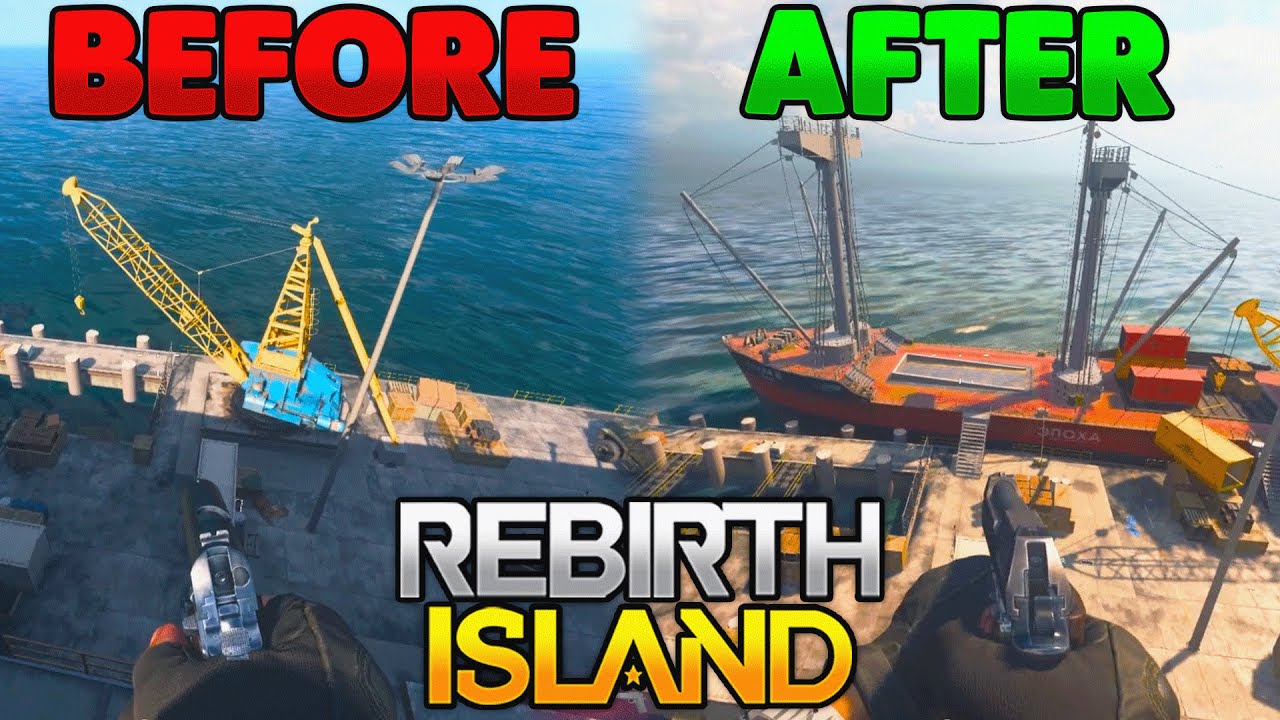 NEW REBIRTH ISLAND MAP! (Before & After)