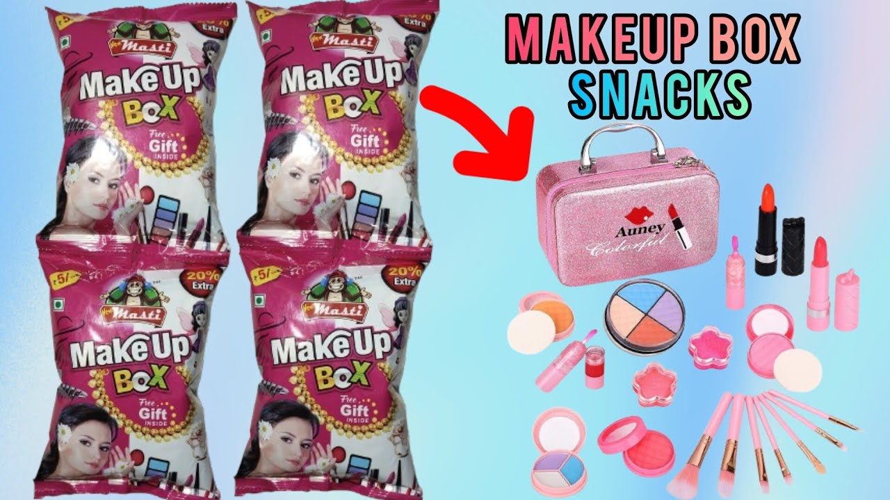 Makeup Box Snacks Open | Attractive Free Gift Inside🎁 