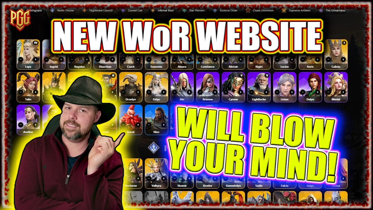 New Website is in Beta! Here is a SneakPeak at What's to Come! - Watcher of Realms