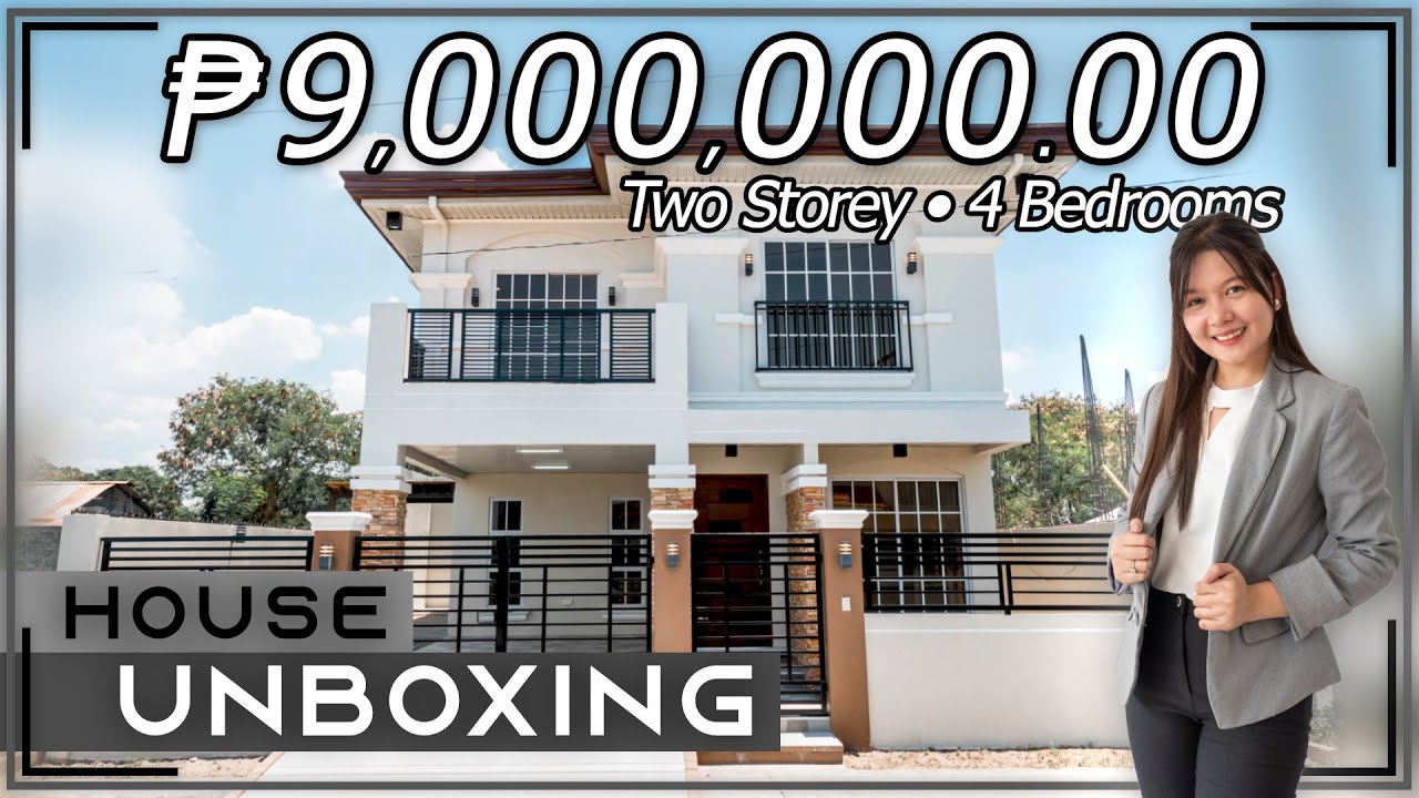 House Unboxing 2 &bull; A Simple and Modern Spanish Two Storey House near Angeles City Pampanga