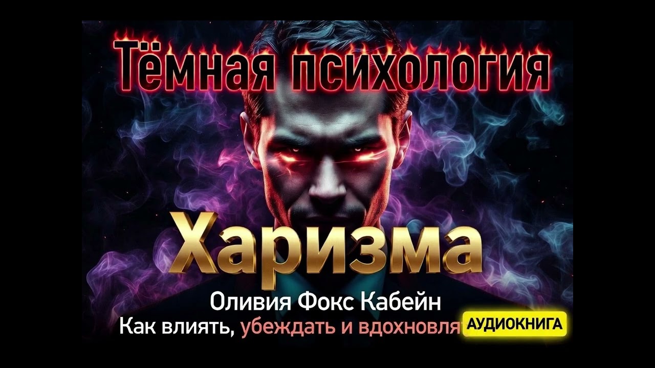 «Тёмная психология» Харизма. Оливия Фокс Кабейн. Как влиять, убеждать и вдохновлять. Аудиокнига.