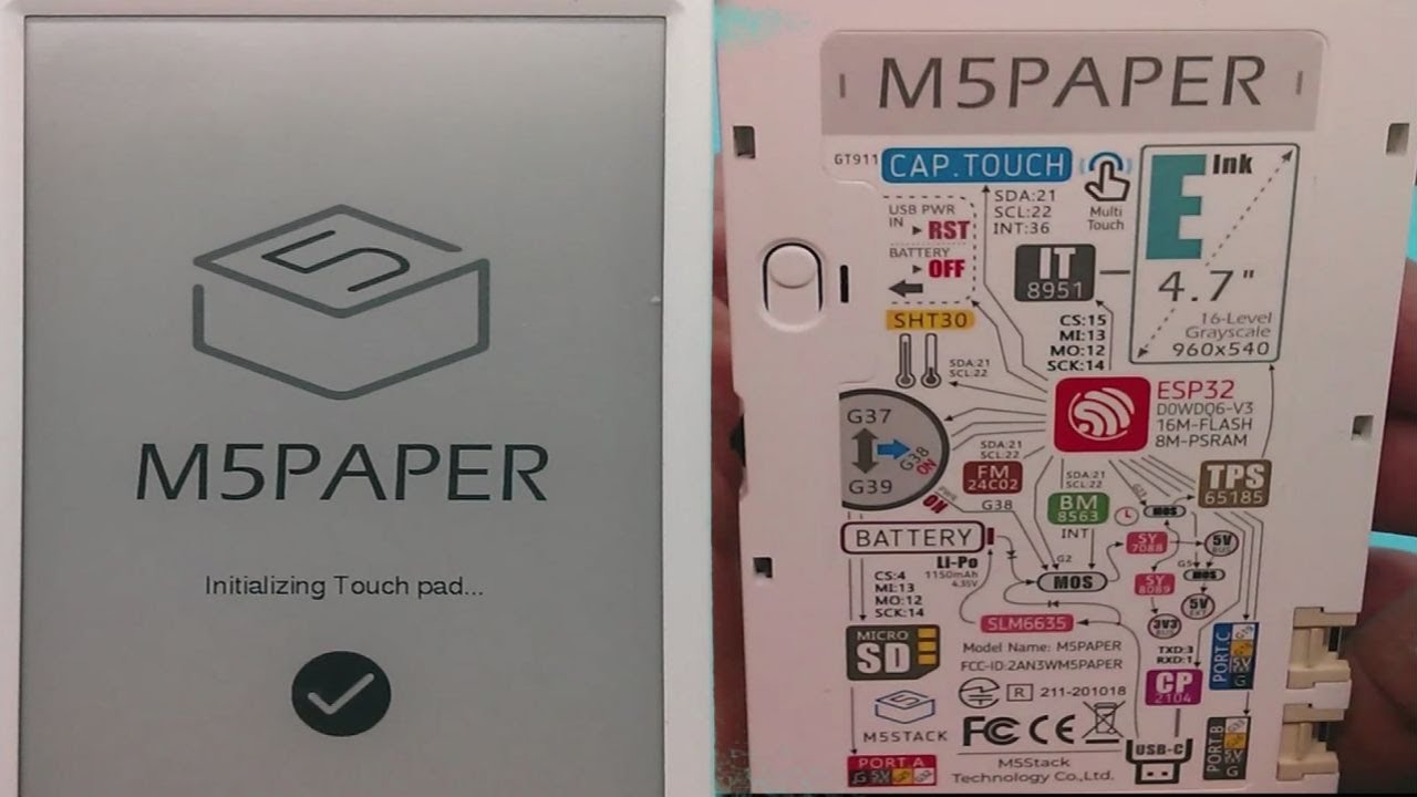 M5Stack Paper Unbox and First Impressions