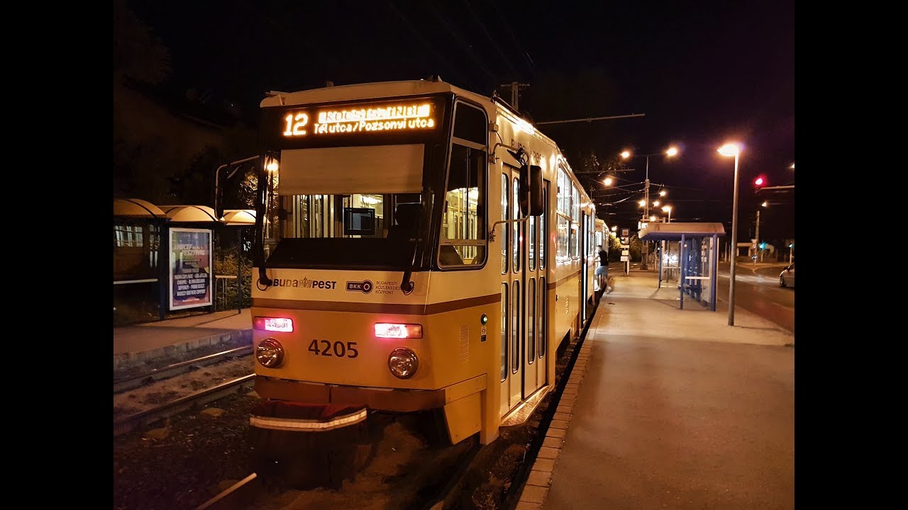 Az utolsó 12-es villamos kocsiszíni menete (2019.07.22)
