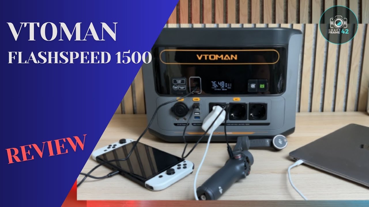 VTOMAN - FlashSpeed 1500 - Powerstation - Review
