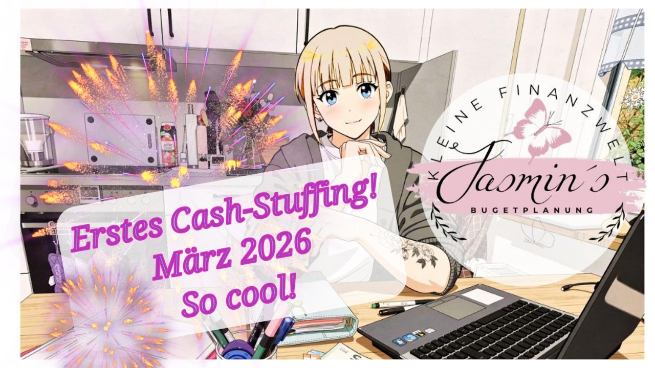 Erstes Cash-Stuffing! März 2026! Sooo cool! #budgetplanung#finanzplanung#sparspiele#umschlagmethode