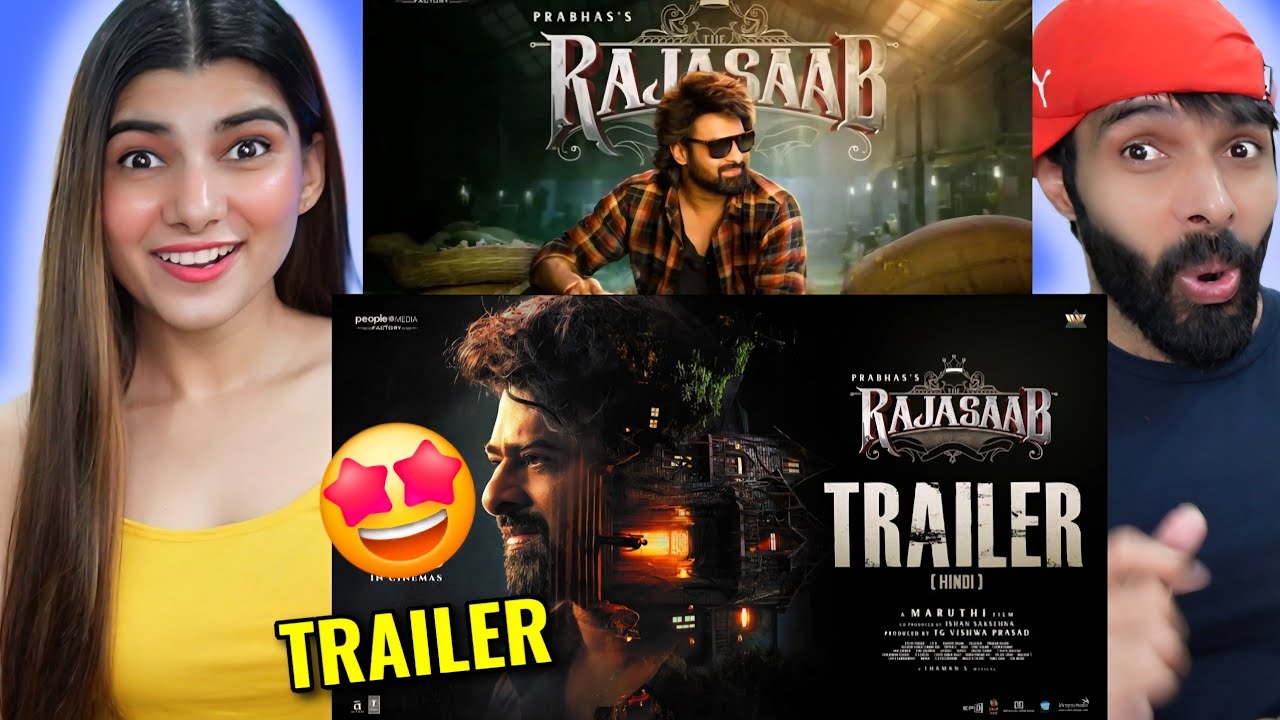 The Raja Saab Trailer Reaction Hindi | Prabhas | Maruthi | Thaman| TG Vishwa Prasad| Krithi Prasad
