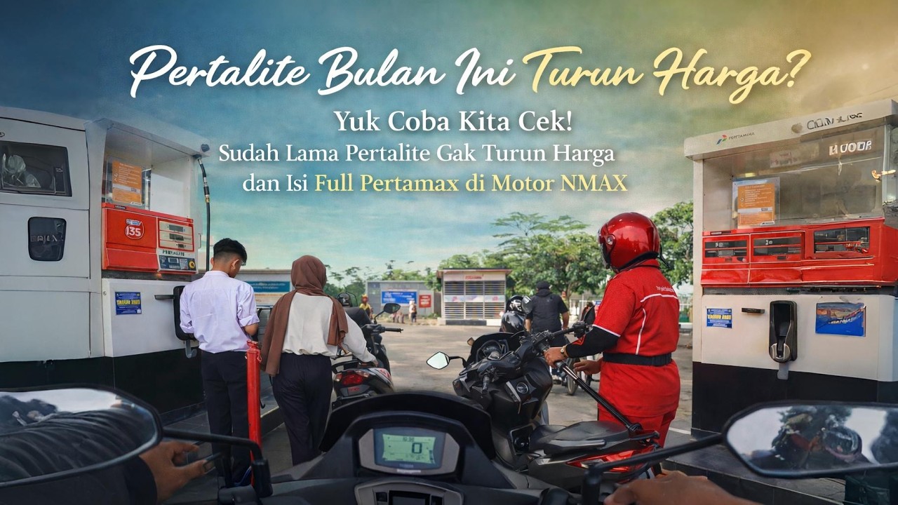 BBM Pertalite Kok Gak Turun-Turun? Isi Full Tangki NMAX, Dompet Ikut Ngerasain 😅 | Vlog Motor Harian