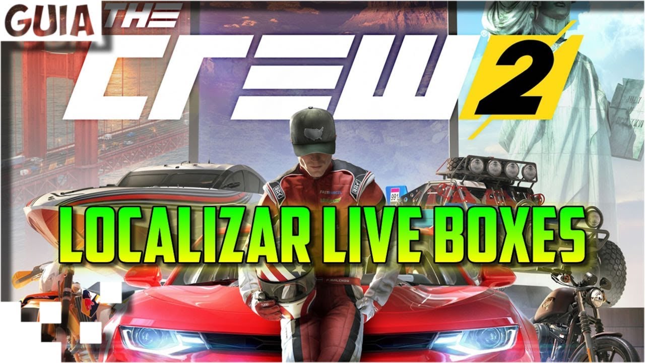 The Crew 2 - Localizar Live Boxes (cajas de loot)