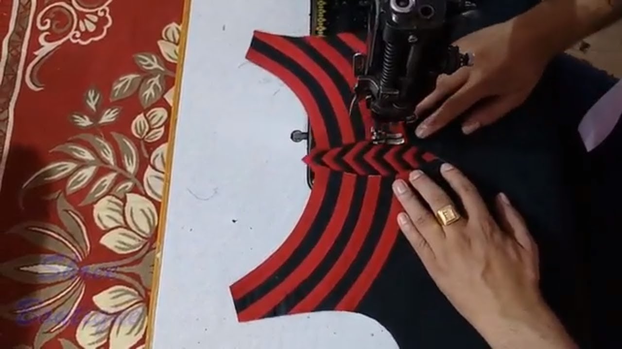 Stylish Designer Boat Neck Design for Kurti/ Suit / Kameez Cutting and Stitching