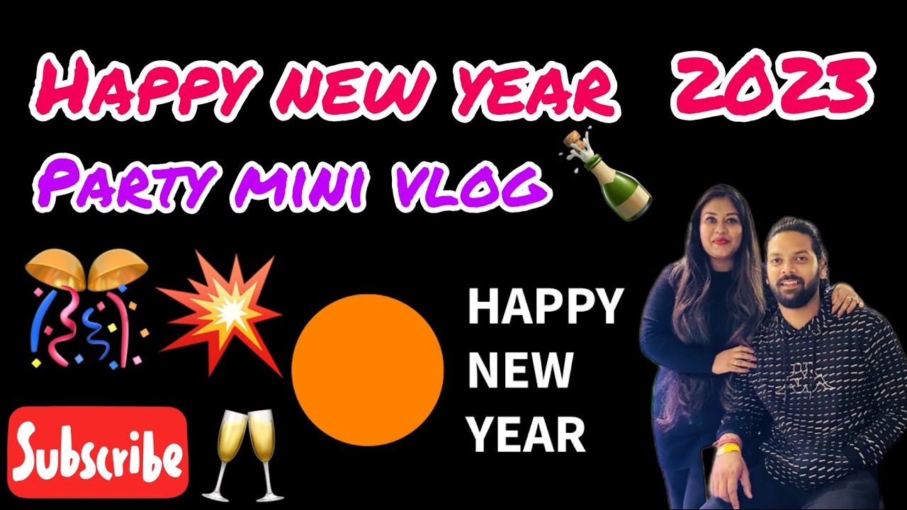 New year party Vlog || Craz Couple Vlogs  || #subscribe #trending #viral #newyear2023 #2023 #party