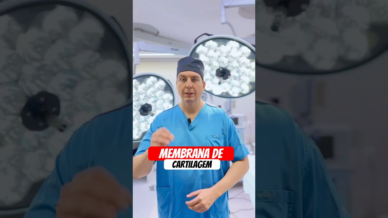 Les&atilde;o de Cartilagem: Tratamento Inovador com Membrana de Col&aacute;geno.