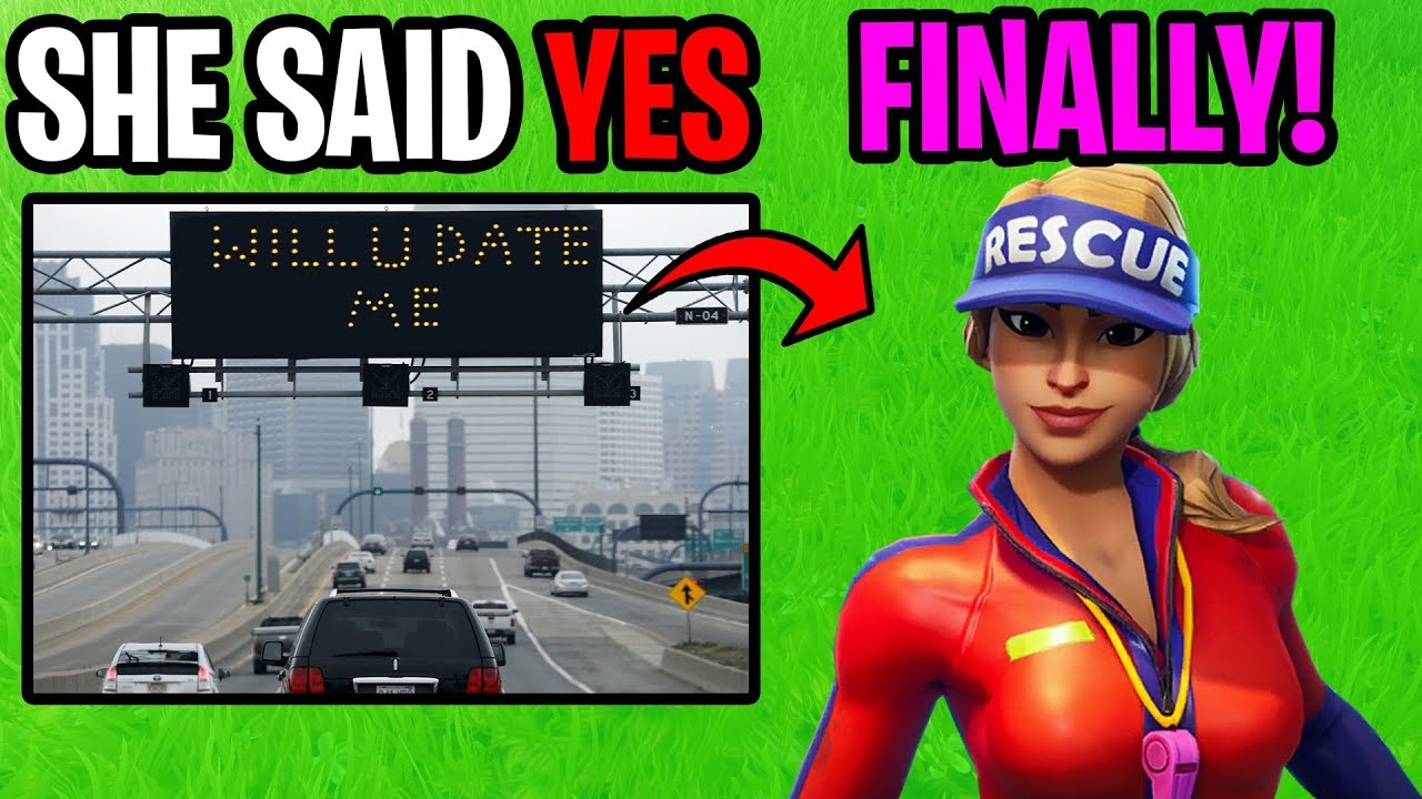 I Finally Asked Out My Crush... (Fortnite)