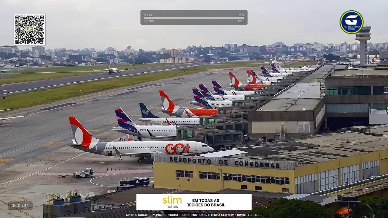 SBSP LIVE #2 - Aeroporto de São Paulo AO VIVO - CGH Airport - 04/03 Noite