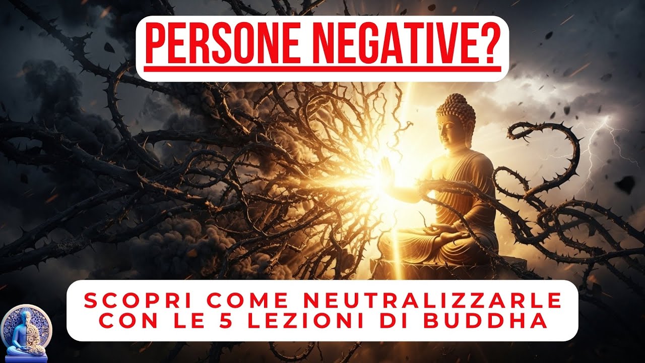 Persone Negative? Il Buddha Ti Insegna Come Neutralizzarle con 5 Lezioni Potenti