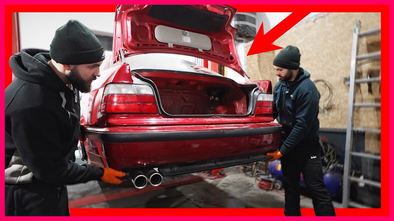 Începem lucrările la noul BMW E36 al lui Alex!