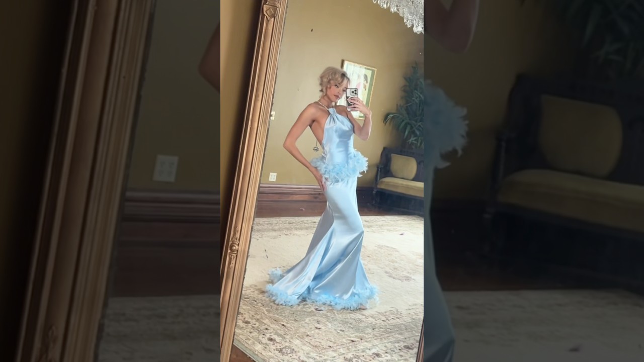 Spent 3 days making Sabrina’s Grammy dress…You might call me a busy woman 