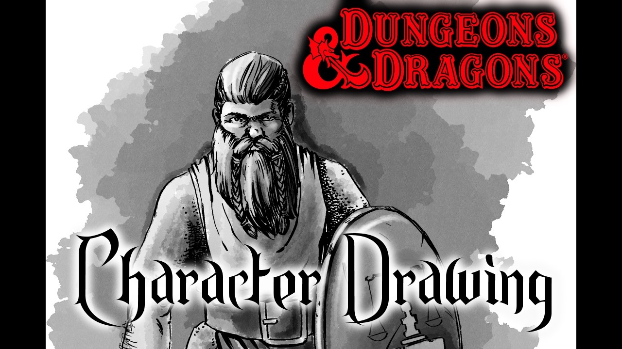 DnD Character Drawings LIVE