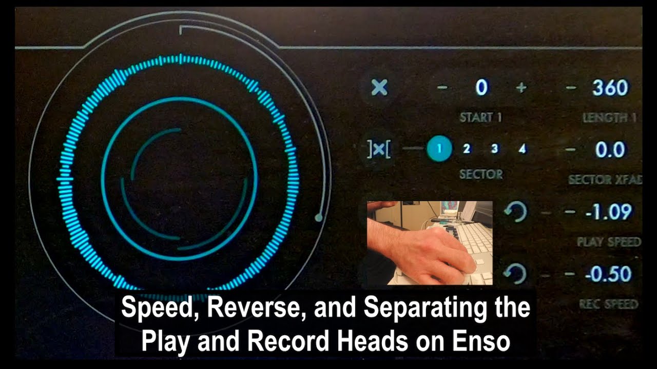 Speed, Reverse, and Separating the Play and Record Heads on Enso