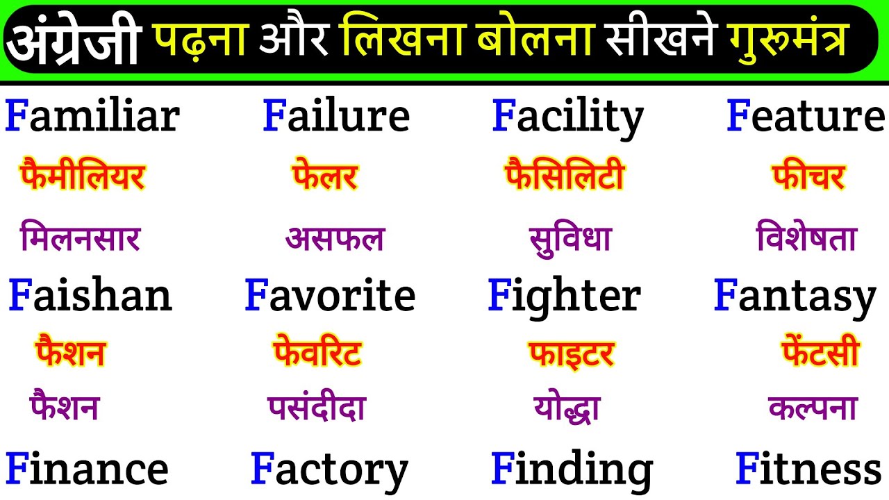 English Bolna Aur Padhna Kaise Sikhe | How To Read & Speak English | English Speaking Course