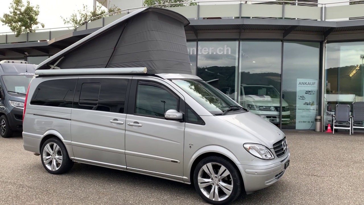 MERCEDES-BENZ 3.0 204PS V6 Viano CDI Marco Polo Westfalia infos unter www.autocenterglanzmann.ch
