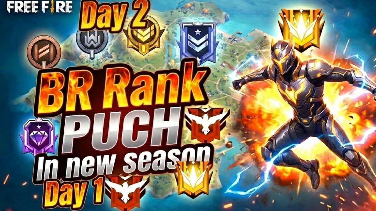 BR Rank PUCH In new season day 2 (Tayyab Gaming  is live!)