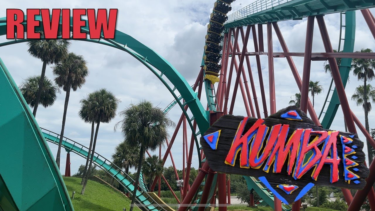 Kumba Busch Gardens Tampa Review: The Legendary B&M Sitdown Multi-Looper