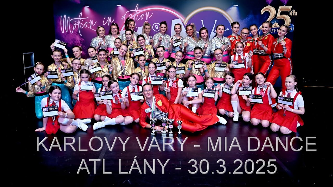MIA FESTIVAL KARLOVY VARY - 30.3.2025 : Aerobic team Lány