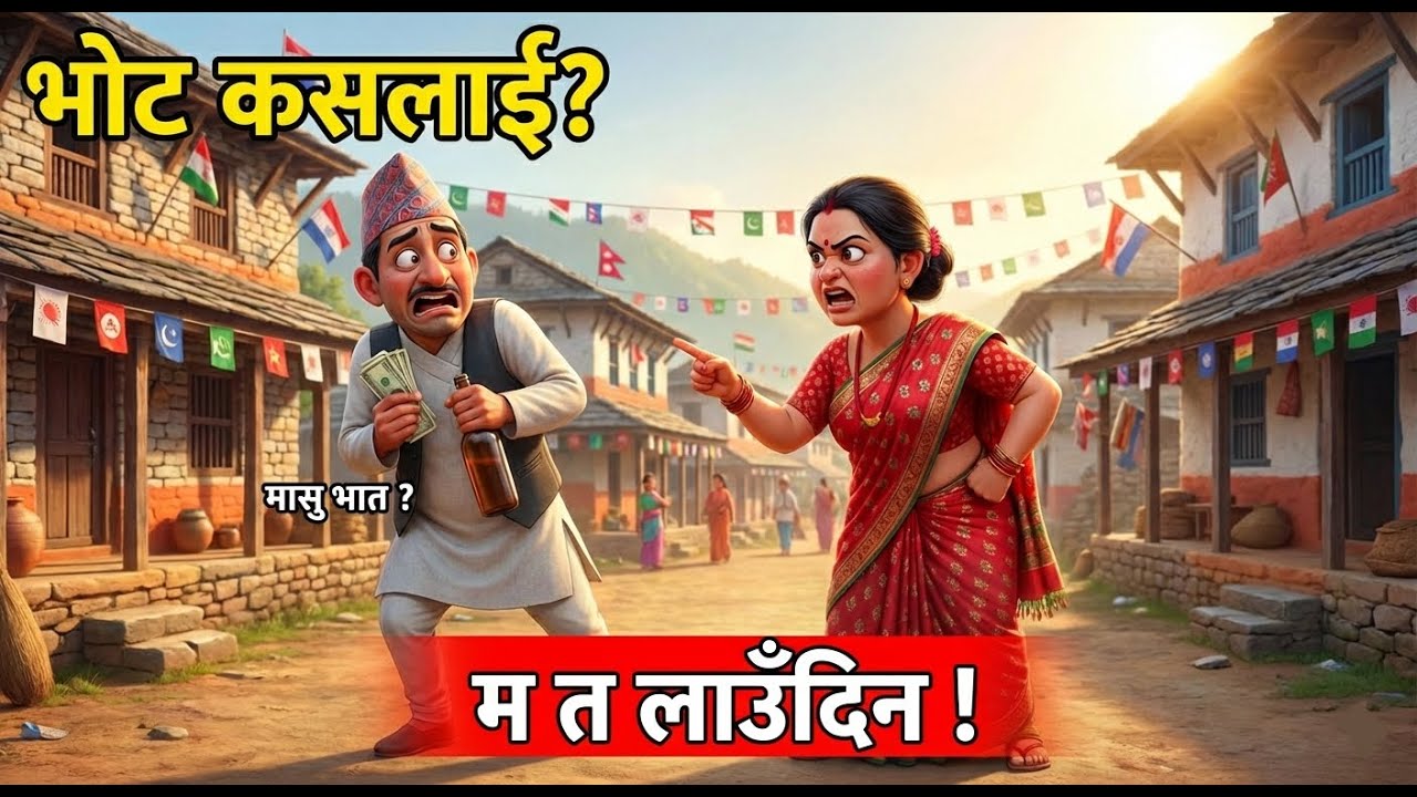 Ma Ta Laudina (म त लाउँदिन) | New Nepali Election Song 2083 | Falgun 21 Special | Trending Chautari
