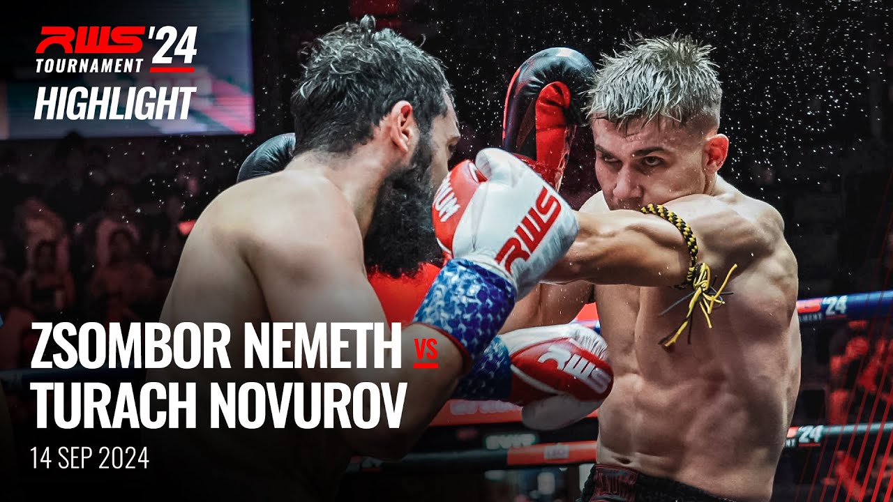 Highlight l Zsombor Nemeth Manop Muay Thai Gym vs Turach Novurov I RWS