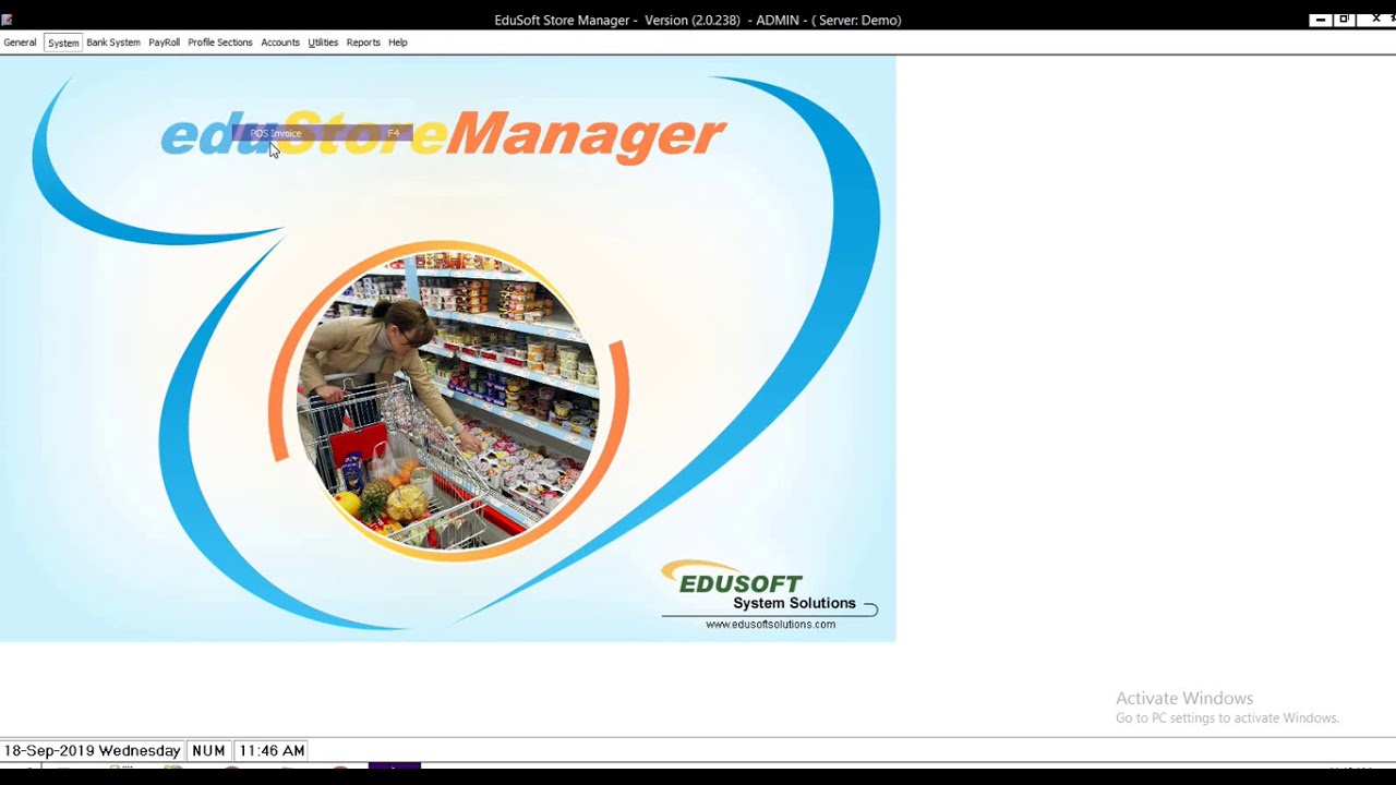 Software Demo for Store
