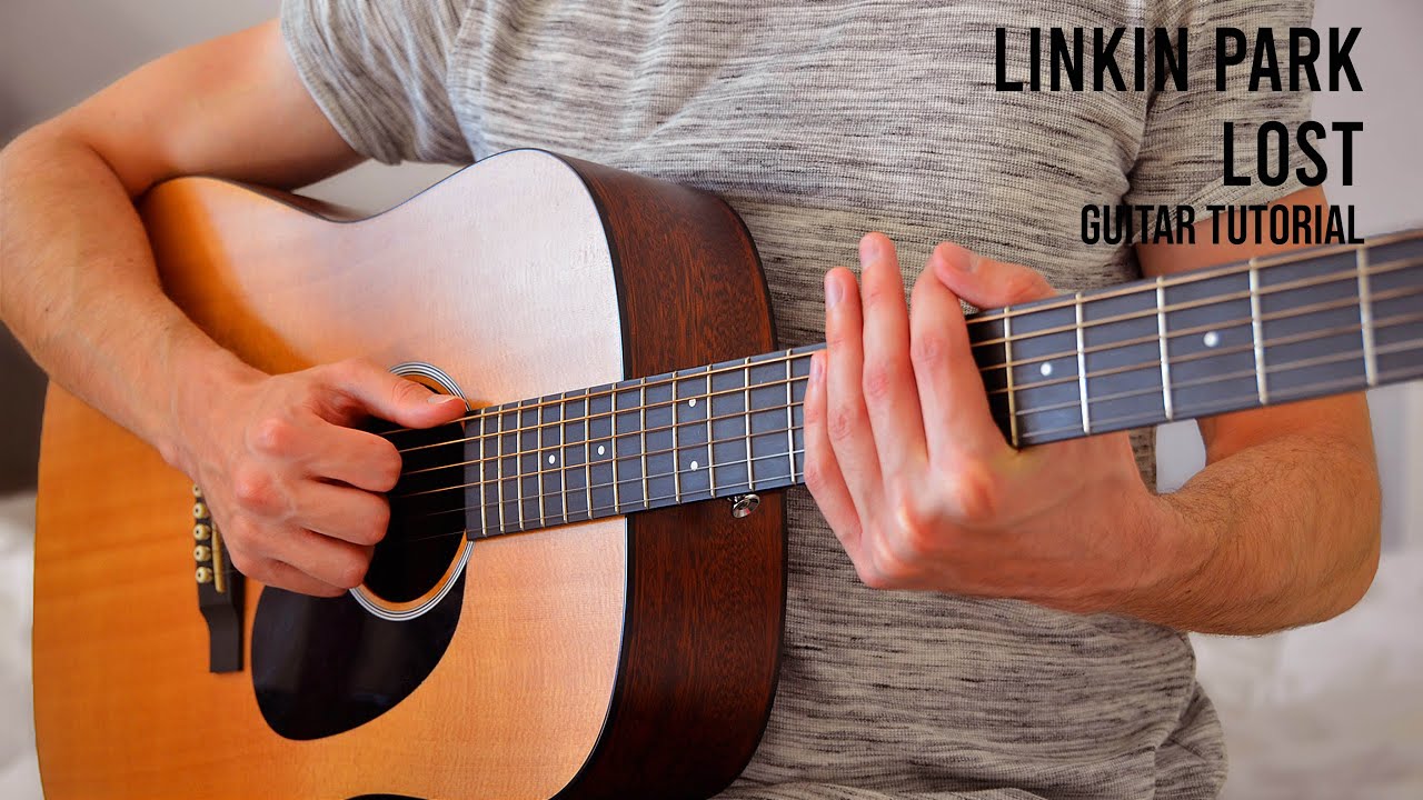 Linkin Park - Lost EASY Guitar Tutorial With Chords / Lyrics