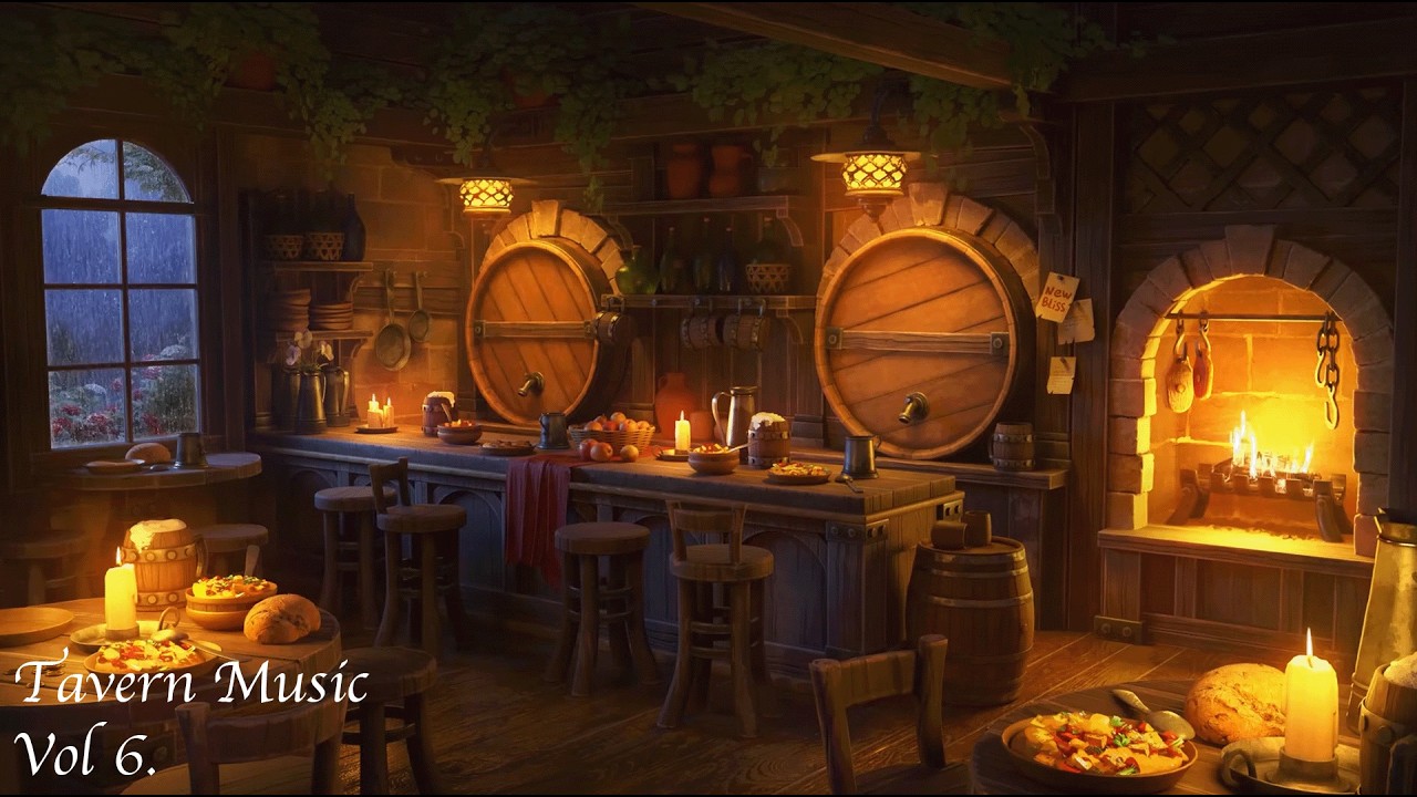Cozy Tavern Music | Medieval Fantasy Ambient for D&D, Relaxation & Focus