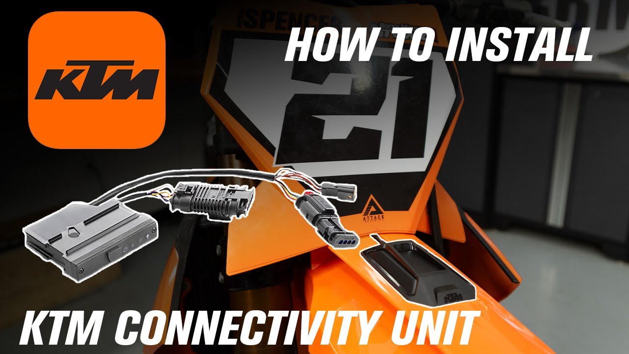 Как установить блок подключения Connectivity Unit Off-Road на KTM | 4-тактные KTM/Husqvarna/GASGAS