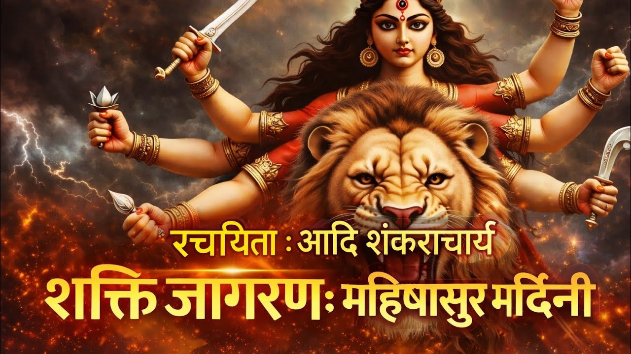 शक्ति जागरण :महिषासुर मर्दिनी || #aigirinandini ,#mahishasuramardini ,#maadurga ,#vaishnodevi 
