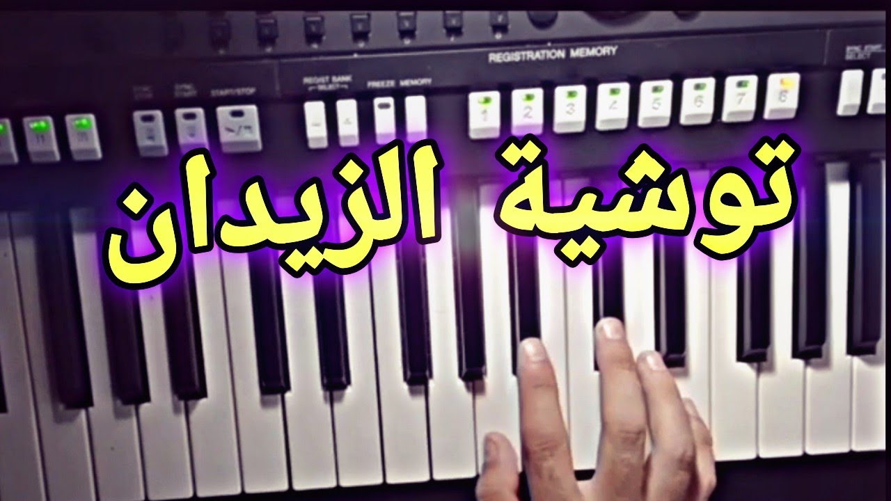طريقة عزف - توشية الزيدان - touchia zidane