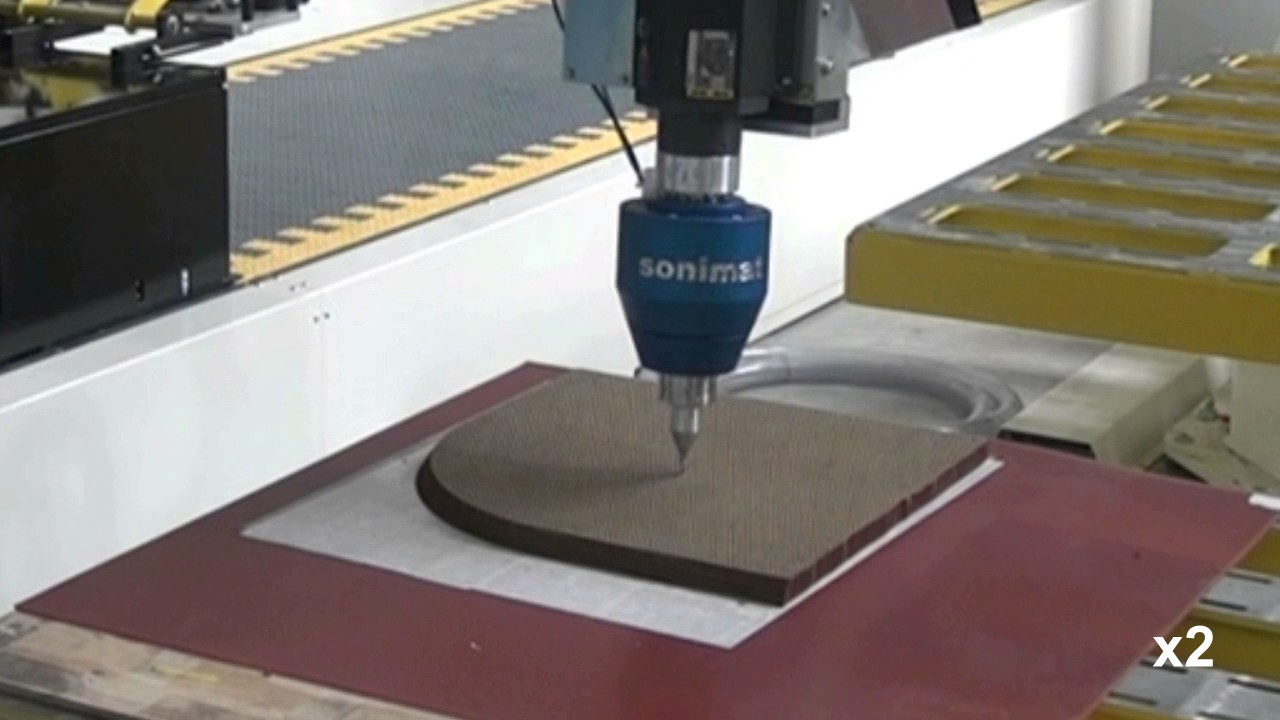 Robotic Ultrasonic cutting and surfacing | SONIMAT - EUROPE TECHNOLOGIES