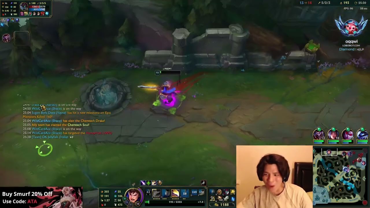 garen in S13 (phase rush) is actually so disgusting